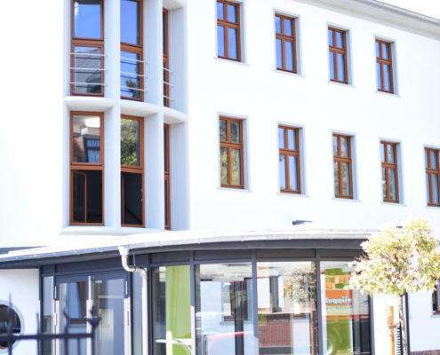 Ästhetische Dermatologie Gebäude - © Fotografin Laura Schumacher Ästhetische Dermatologie Gebäude