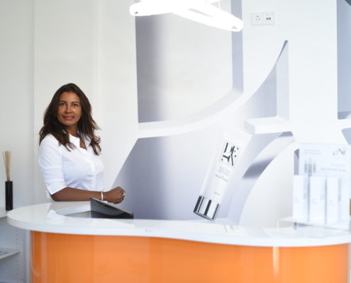 Ästhetische Dermatologie Empfang - © Fotografin Laura Schumacher Ästhetische Dermatologie Empfang